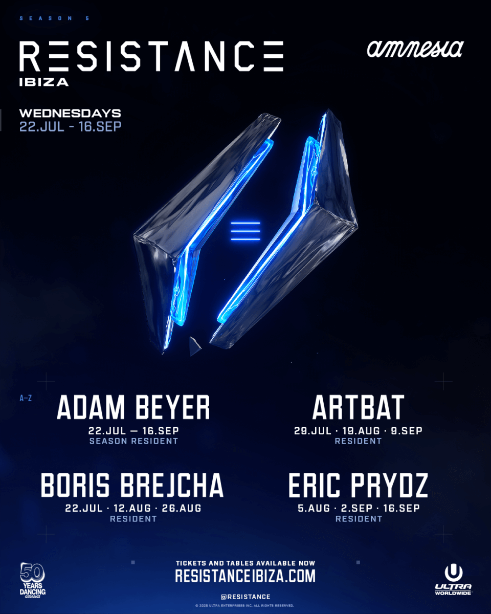 RESISTANCE Ibiza 2026 Season Announcement